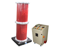 AC high voltage test set - cascaded